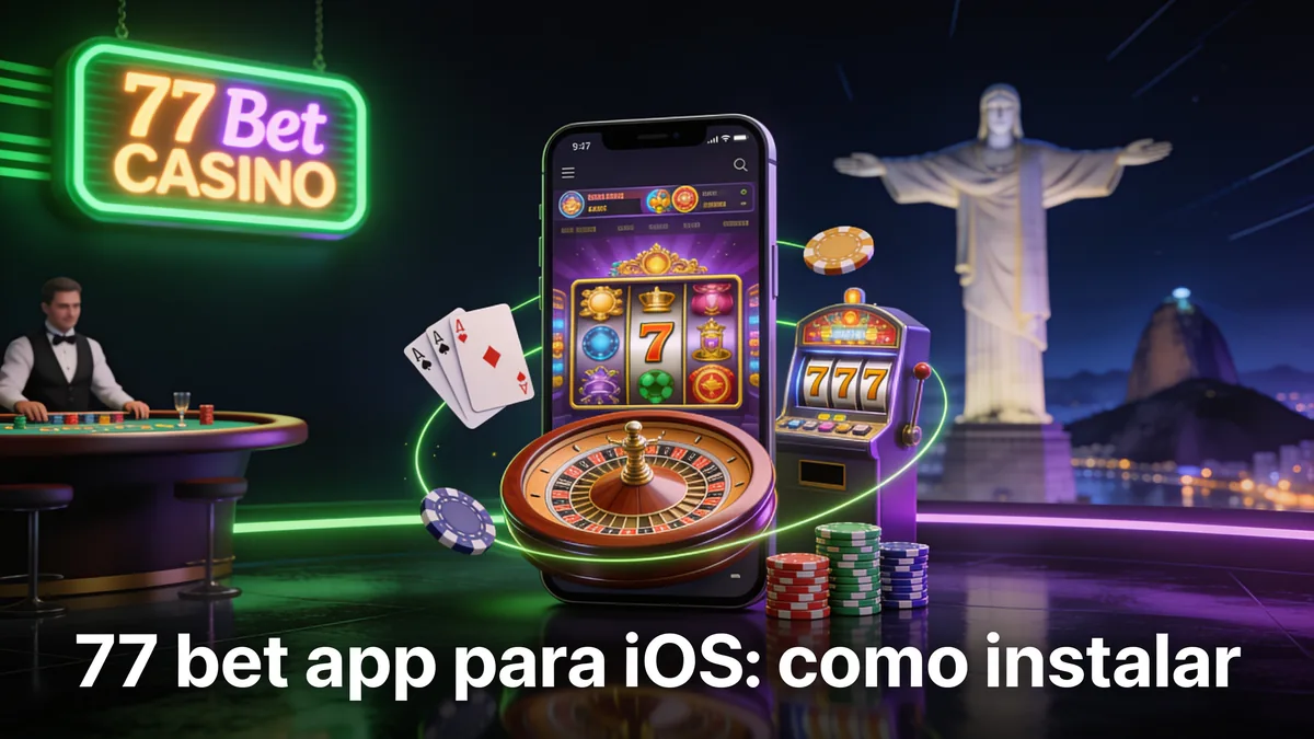 77 bet app para iOS: como instalar: guia de 77 bet para jogadores no Brasil