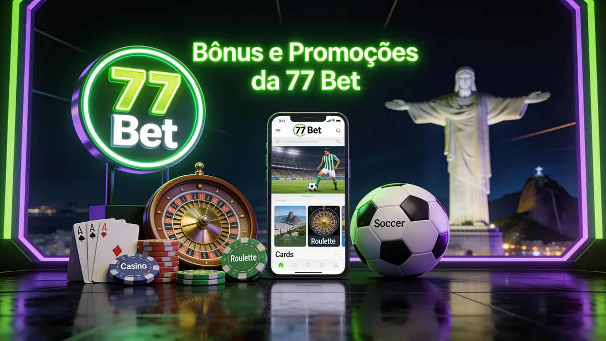 77 bet no Brasil — Bônus e Promoções da 77 Bet